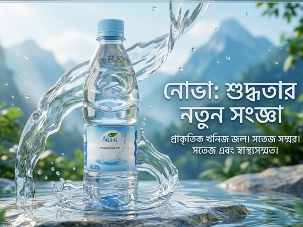 Nova Packaged Drinking Water – Pure, Safe & Trusted Hydration Solution in Bangladesh image